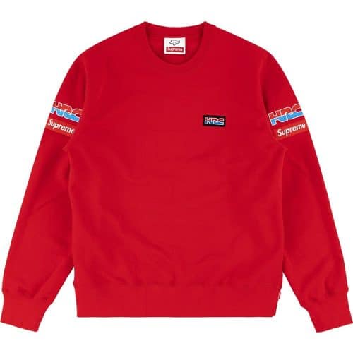 Supreme Honda Fox Racing Sweatshirt in Red : Mens UK Outlet at SEIKK