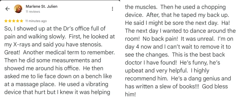 Scoliosis Center of LA and Chiropractic for Acadiana 14 best back doctor i have found dang genius