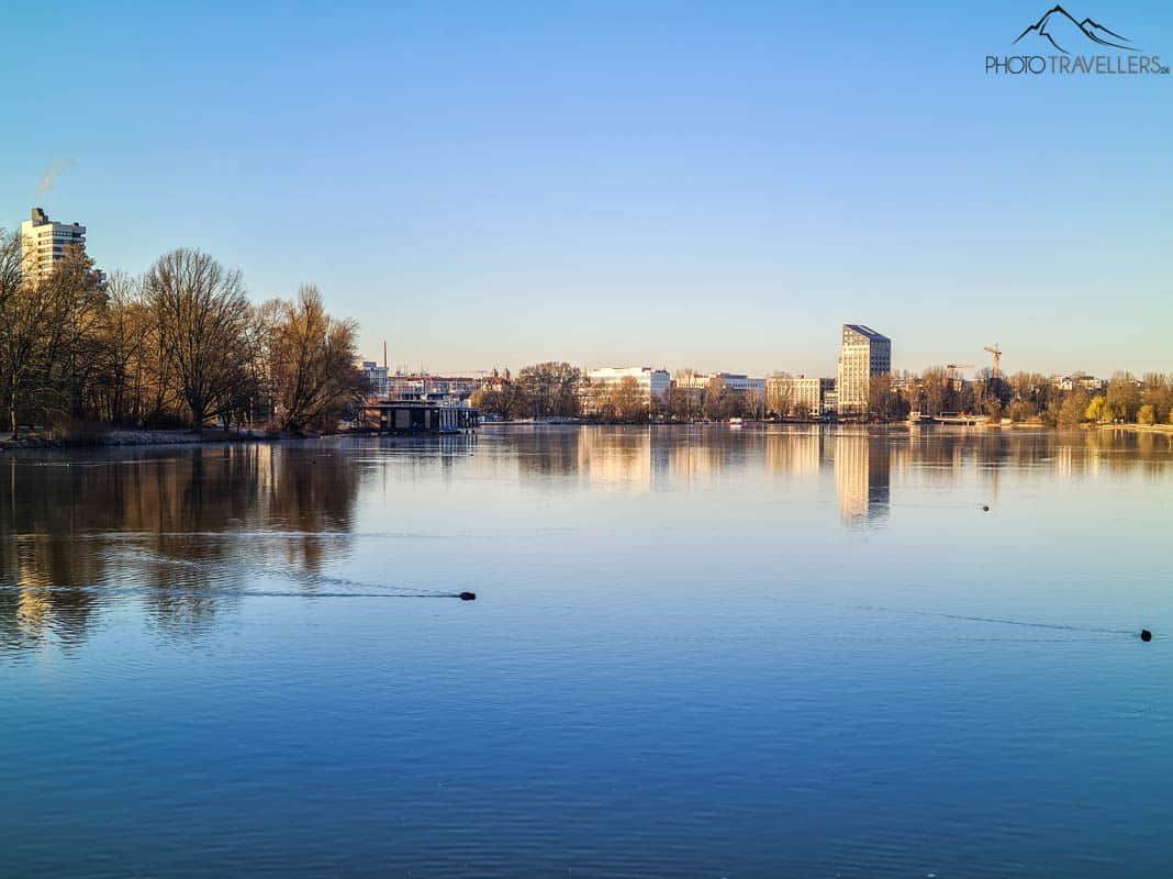 Sonnenuntergang am Wöhrder See