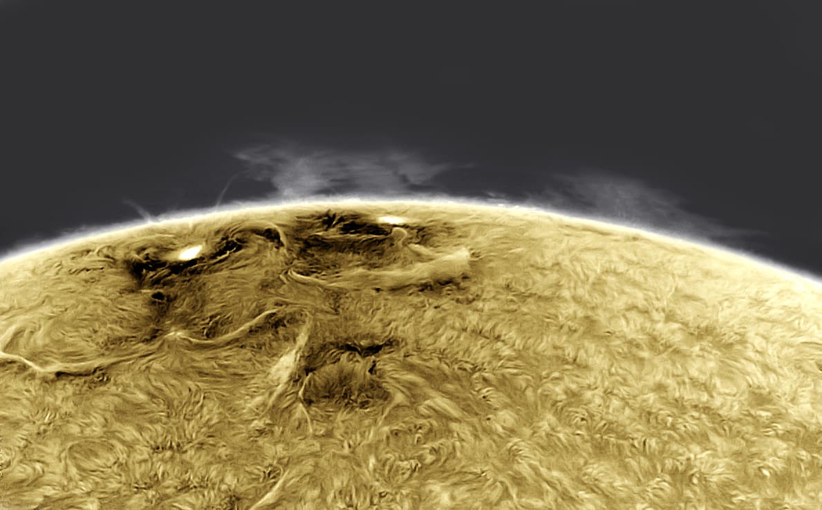 Beeindruckende Teleskopaufnahmen großer Sonnenflecken 1 Beeindruckende Teleskopaufnahmen großer Sonnenflecken 1
