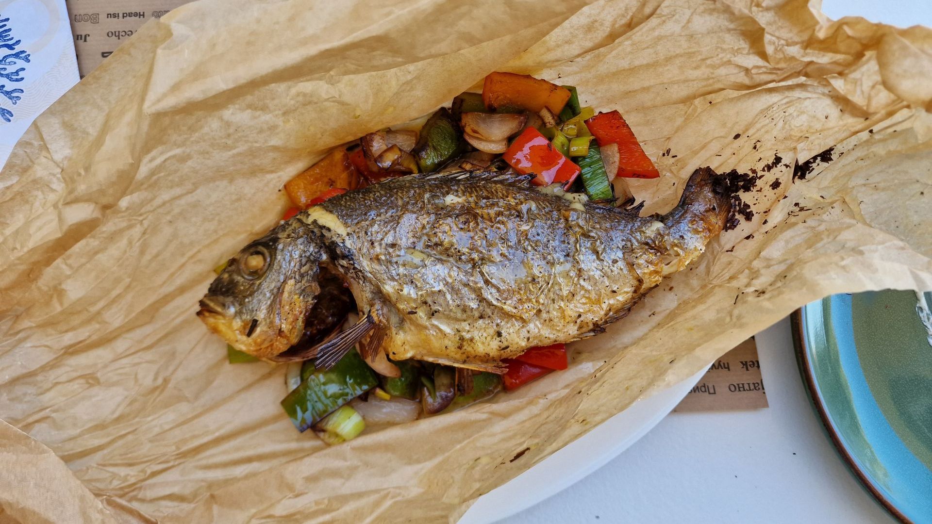 Un pește... bronzat?