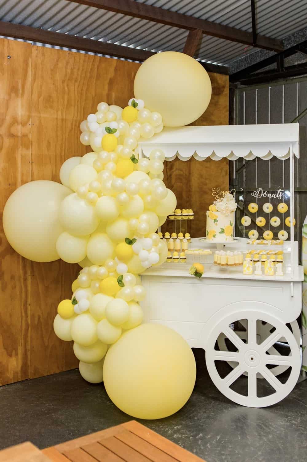 Confetti Fair Positano / Amalfi Coast Girl Second Birthday Party Theme
