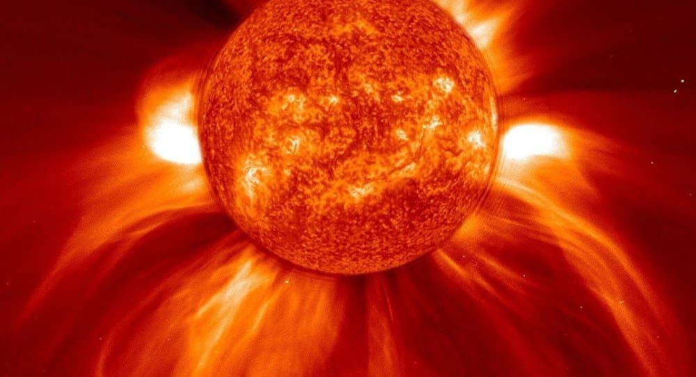 Mini Sonnensturm im Anflug auf die Erde 1 Mini Sonnensturm im Anflug auf die Erde 1