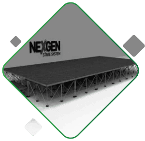 P 5 - NexGen Portable Staging & Dancefloors