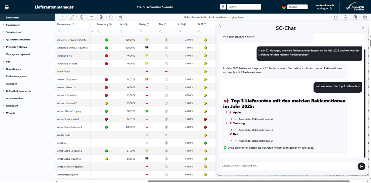 KI Nutzenorientierte AI im SC-Manager