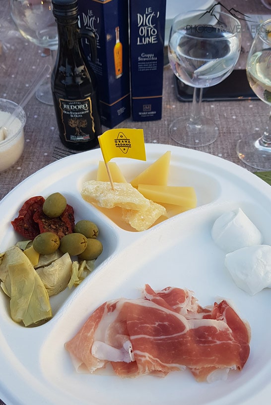 Antipasti auf dem Nudelfest