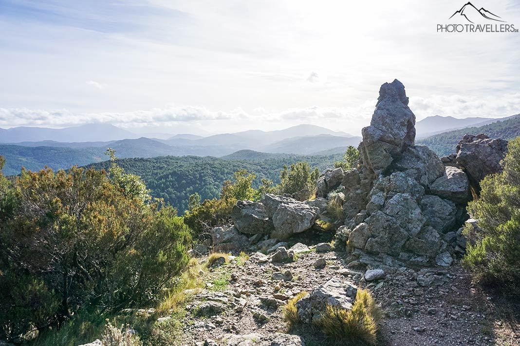 In den Aiguilles de Bavella auf Korsika
