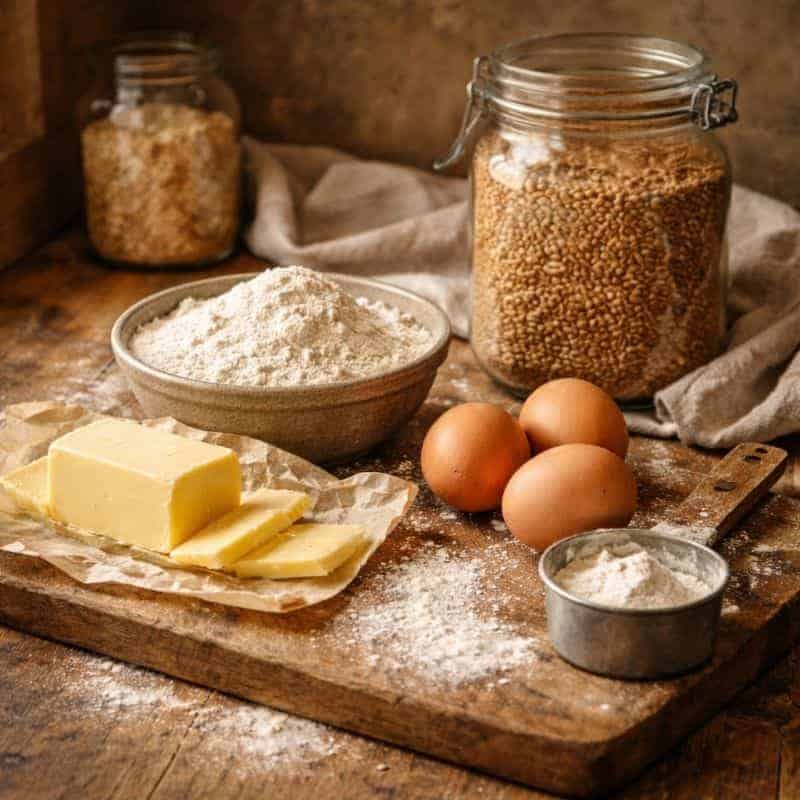 Ingredients for from-scratch cooking