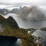 Reiseziele im Herbst, herbst - Norwegen Roadtrip Lofoten Highlights malerische Landschaft - Norwegen Roadtrip
