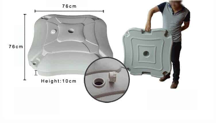 5m Flag Pole plastic base - 1 piece 5m Flag Pole plastic base - 1 piece