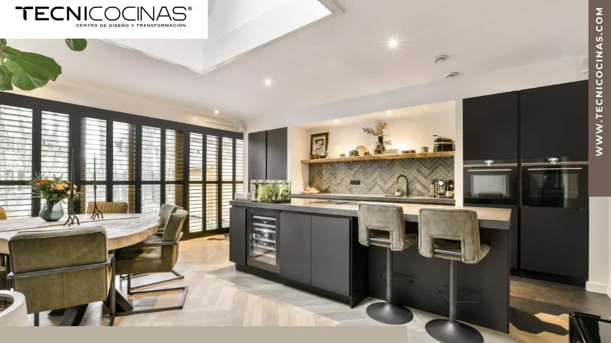 Rincones de DESCANSO en cocinas modernas + diseño acogedor