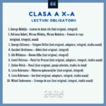 Lecturi obligatorii pentru clasa a 10-a lecturi obligatorii clasa a 10 a