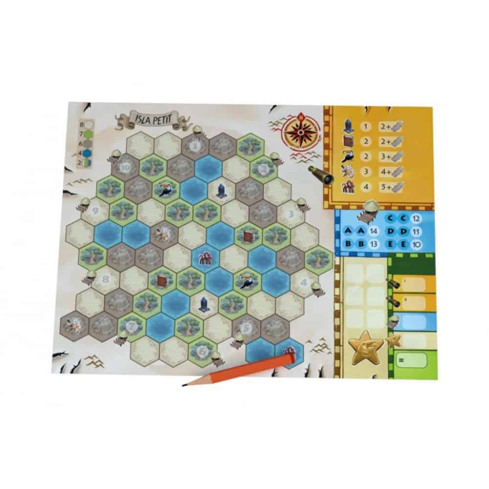 trails of tucana placa joc board game 15 minute 2 jucatori minim 8 ani