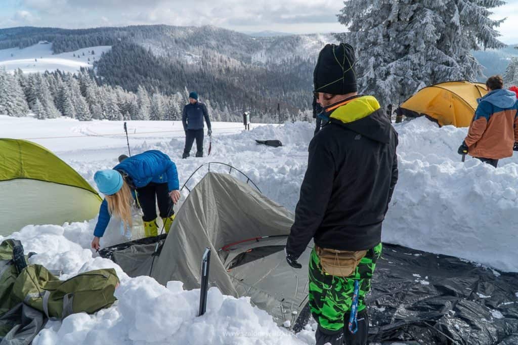 pole biwakowe na WinterCamp