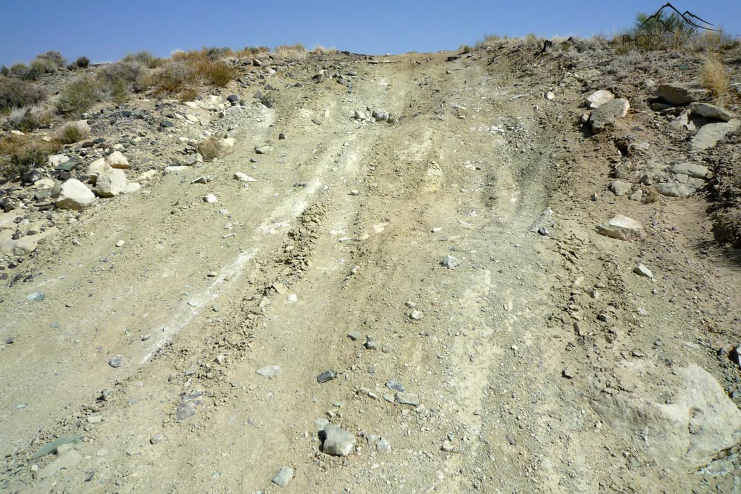 Die steile Schlüsselstelle auf dem Weg zum Alstrom Point