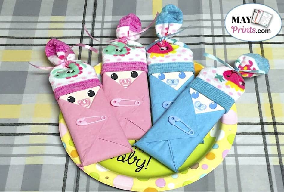 How to Make Hershey Bar Baby Shower Favors