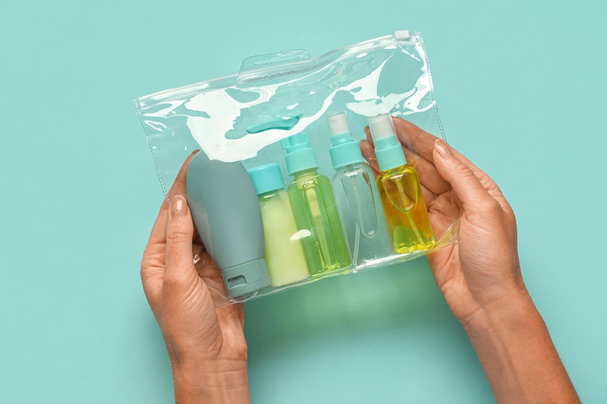 how to pack toiletries for travel