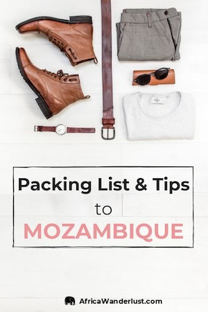 Mozambique Travel Packing List
