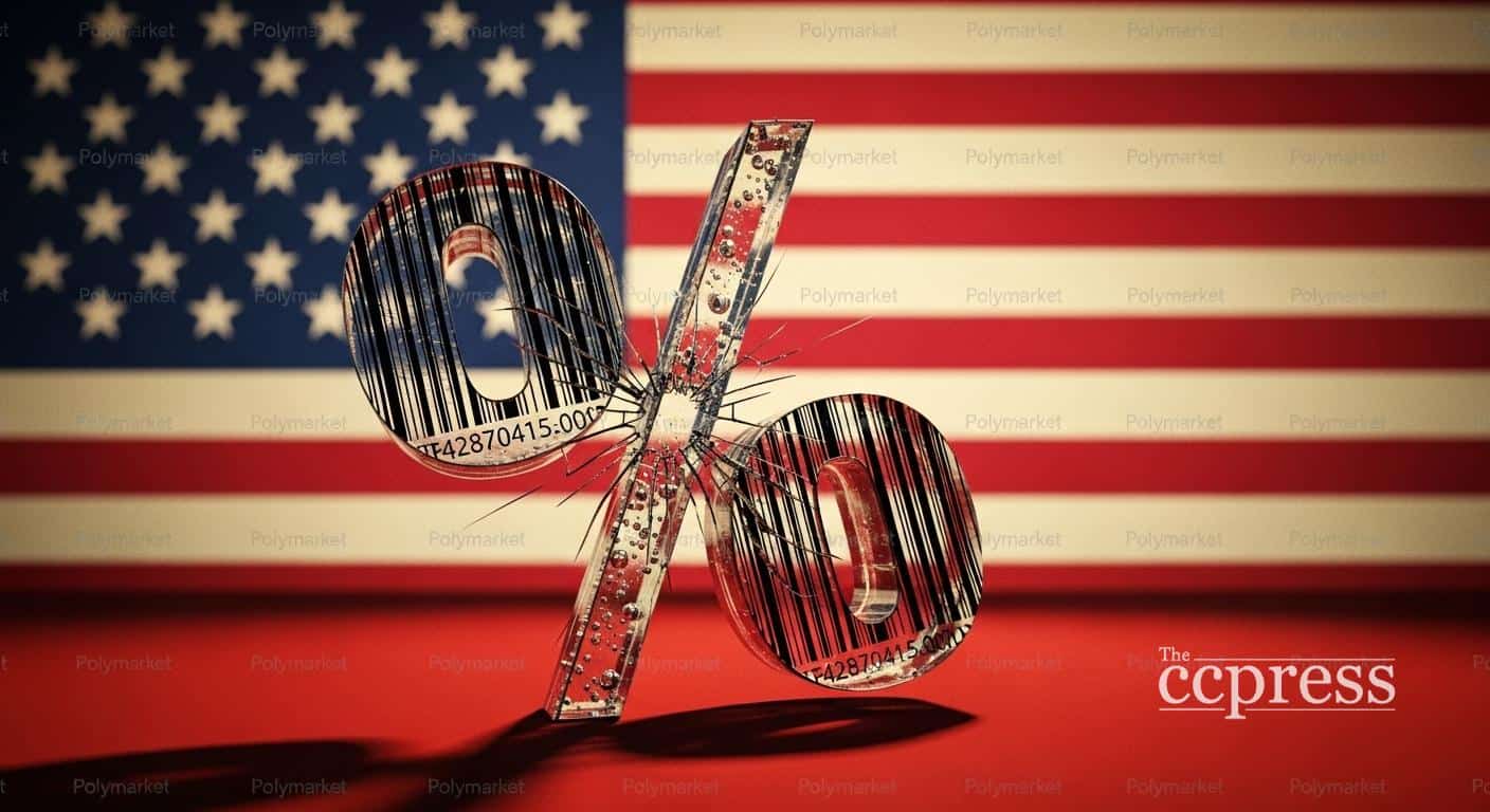 Polymarket odds soften as Supreme Court weighs tariffs 20 Polymarket odds soften as Supreme Court weighs tariffs