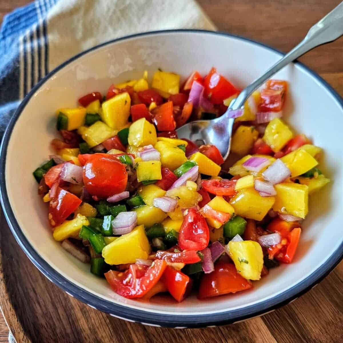 Mango and Tomato Salsa