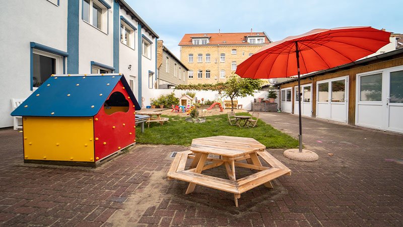 Dieses Bild zeigt einen Spielplatz