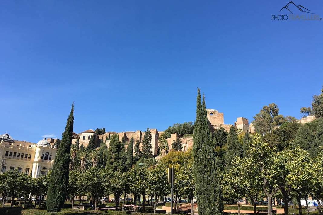 Die Festung Alcazaba in Málaga