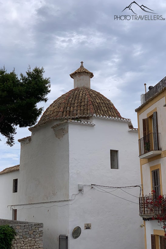 Die kleine Kirche Església de Sant Domènec in Ibiza Stadt