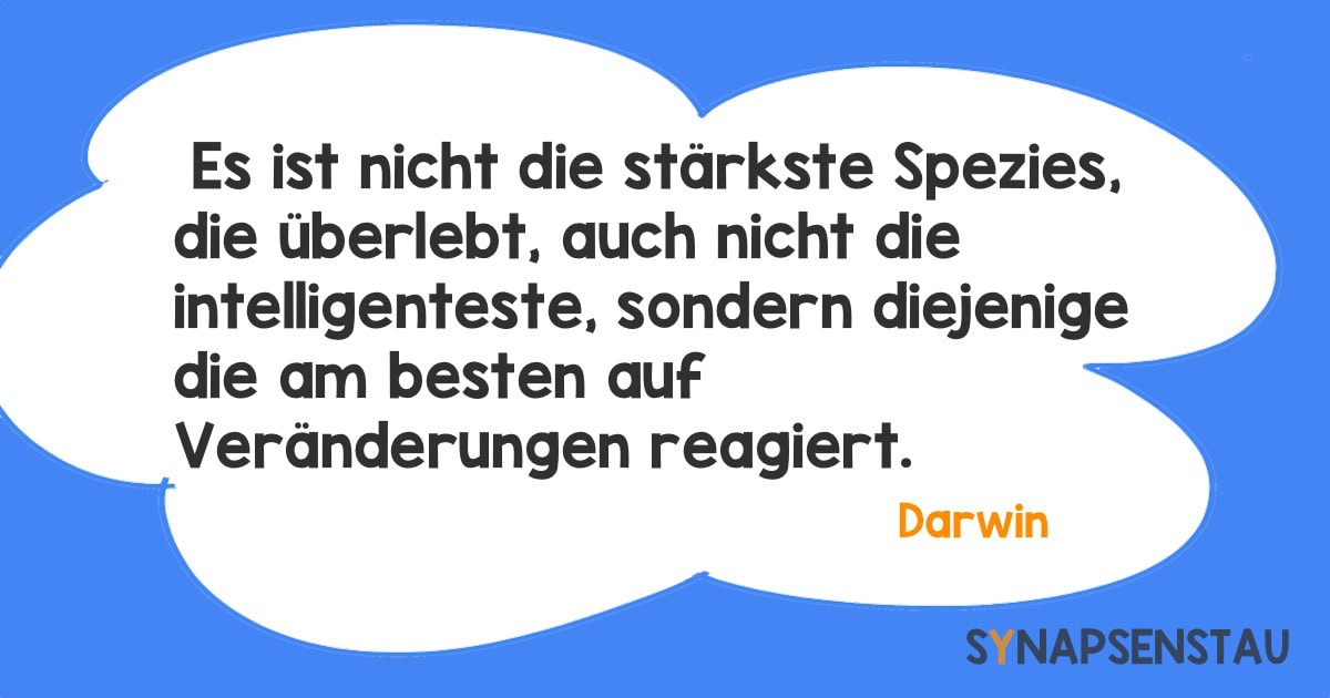 Es ist nicht die stärkste Spezies