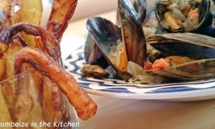 Mes moules marinière et frites maisons