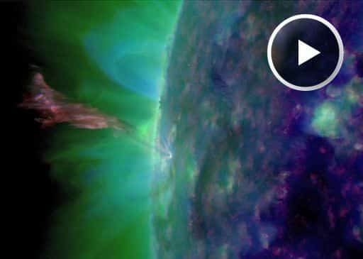 Aktuelle Sonnenaktiviät - Es wird wieder spannend 1 Sonneneruption