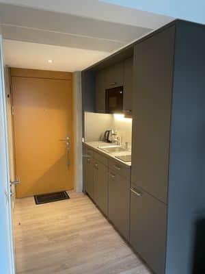 Unterkunft 17 KAPITO Studio 3 Kuechenzeile