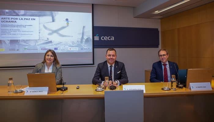 Rueda de Prensa de presentación subasta benéfica "Arte por la Paz en Ucrania" - Presea