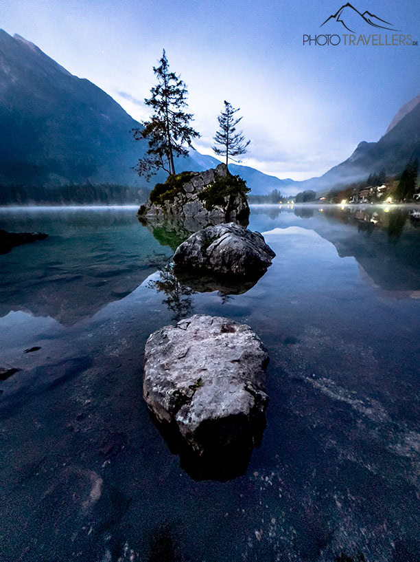 Testbild mit dem iPhone 13 Pro am Morgen am Hintersee