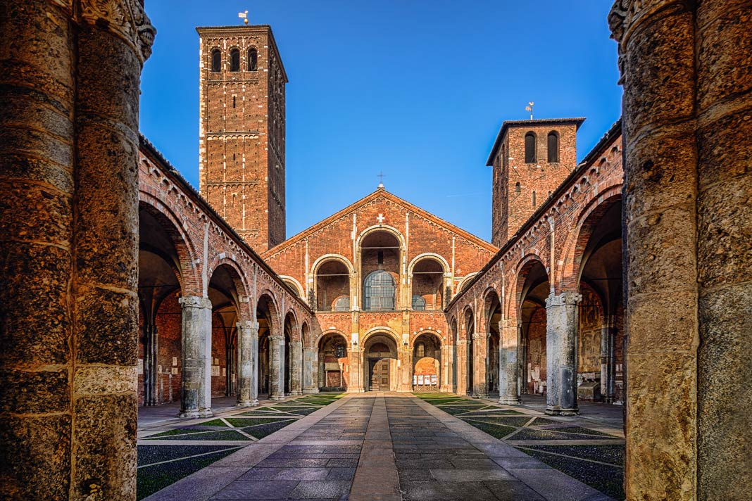 Die Kirche Sant‘Ambrogio in Mailand