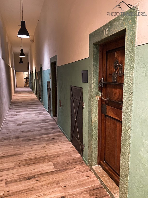 Hotel Fronfeste - der Gang im Knast
