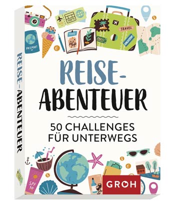 Das Kartenspiel "Reiseabenteuer: 50 Challenges für unterwegs"