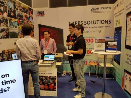 Exhibition booth panel printing on fabric banner for 3 walls