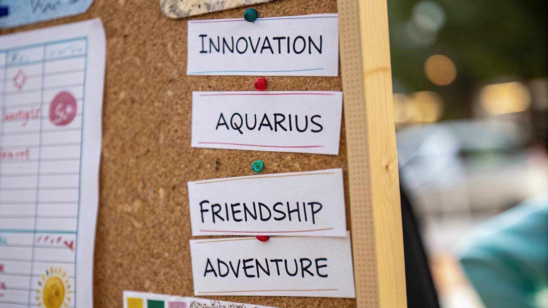 Vision Baord för Vattumannen karriär