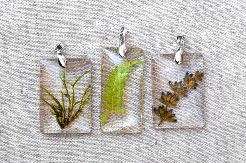 Schmuck aus Epoxidharz