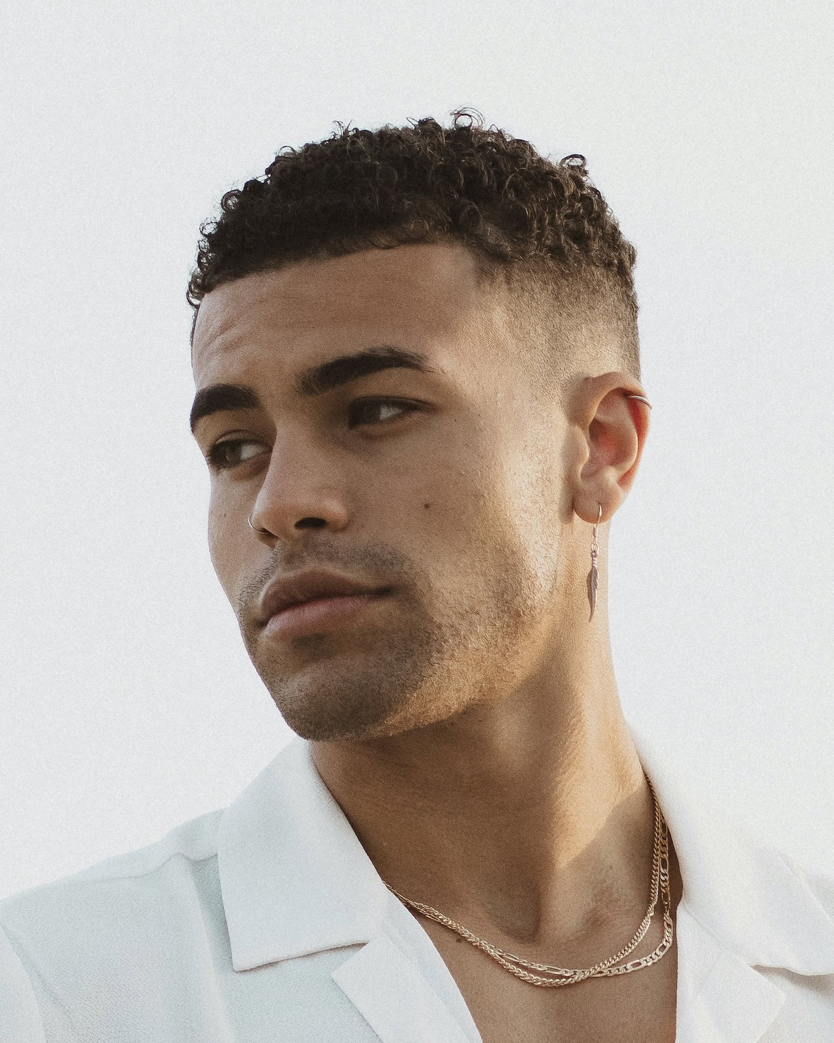 curly hairstyles for men