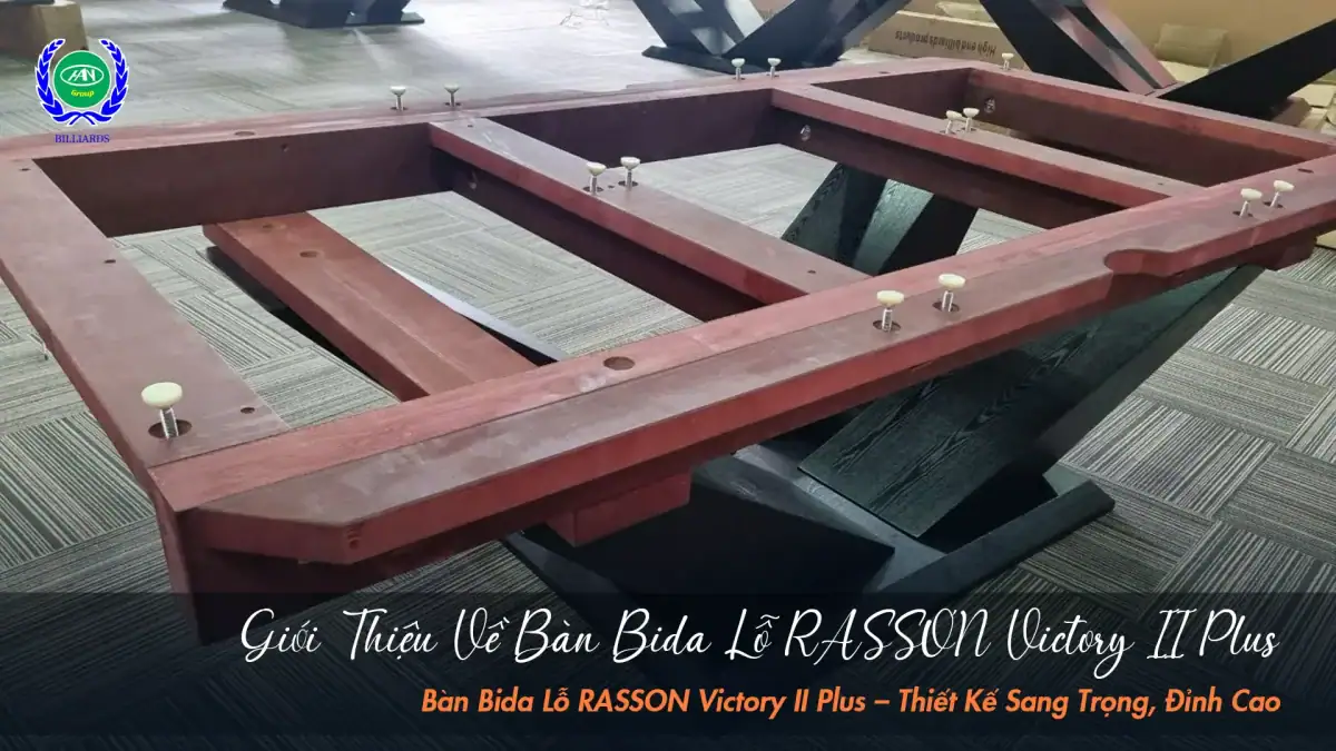 Khung Hợp Kim Nhôm Siêu Cứng Siêu Nhẹ Bàn Bida Rasson Victory II Plus | Bida Hoàng Anh Nam Group