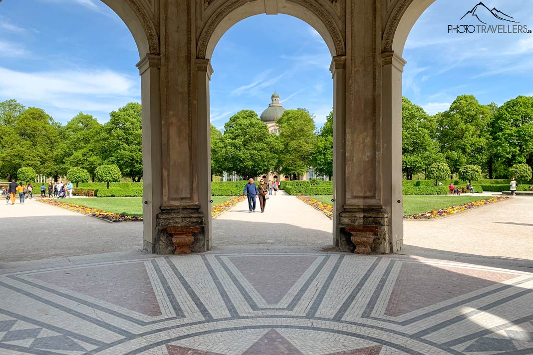 Hofgarten Säulen