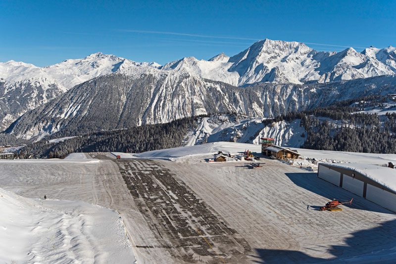 Flughafen Courchevel