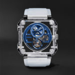 A close up of a watch