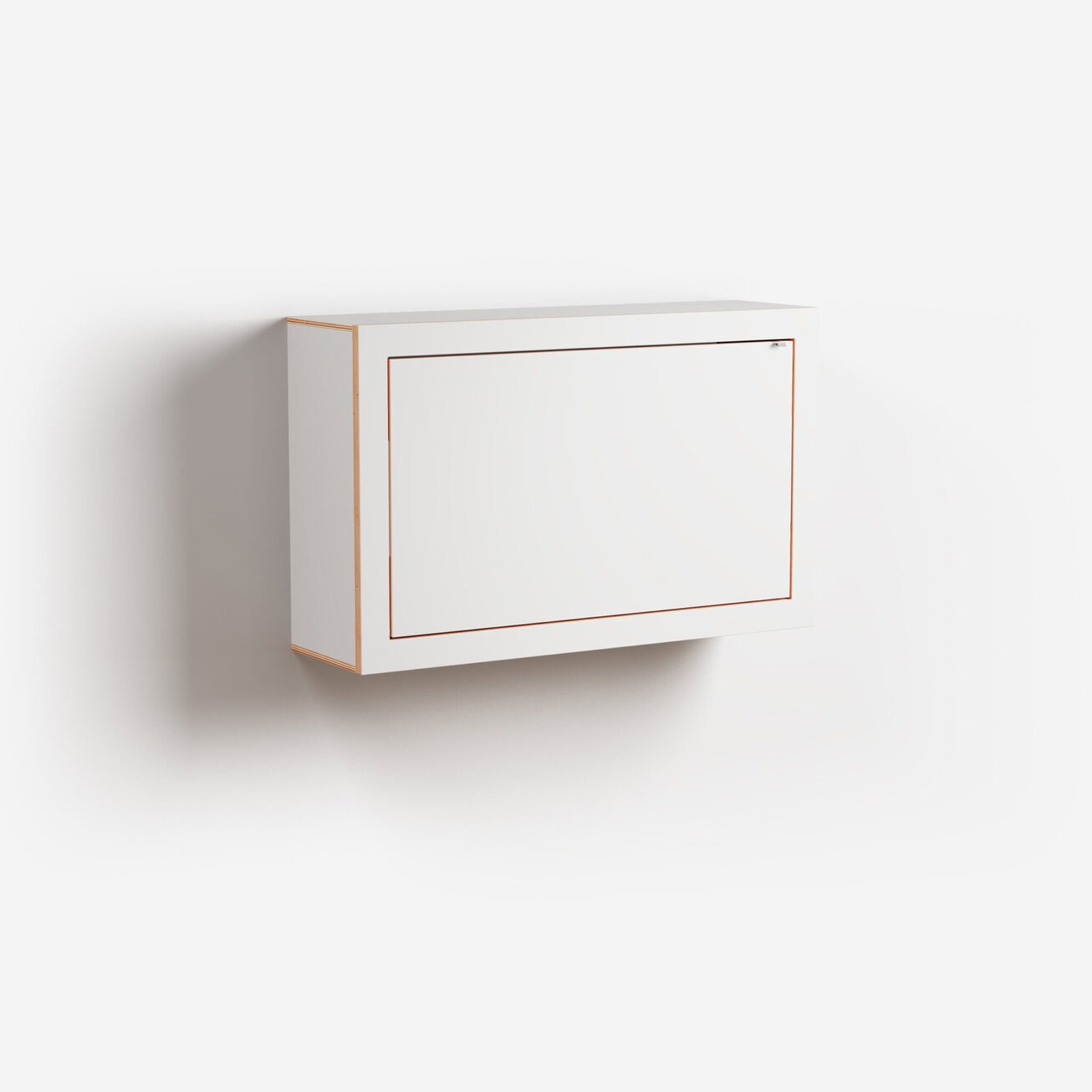 Fläpps Box Sekretär-in 80x50x20 | Klappbarer Wandschreibtisch mit viel Stauraum