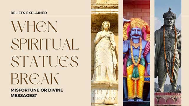 WHEN SPIRITUAL STATUES BREAK: IS IT BAD LUCK OR A SACRED MESSAGE? 3 traditional beliefs explained