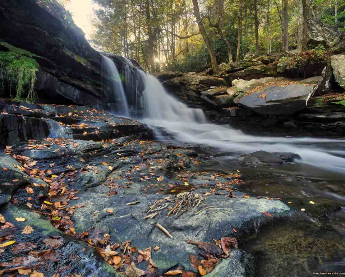 Autumn Waterfall