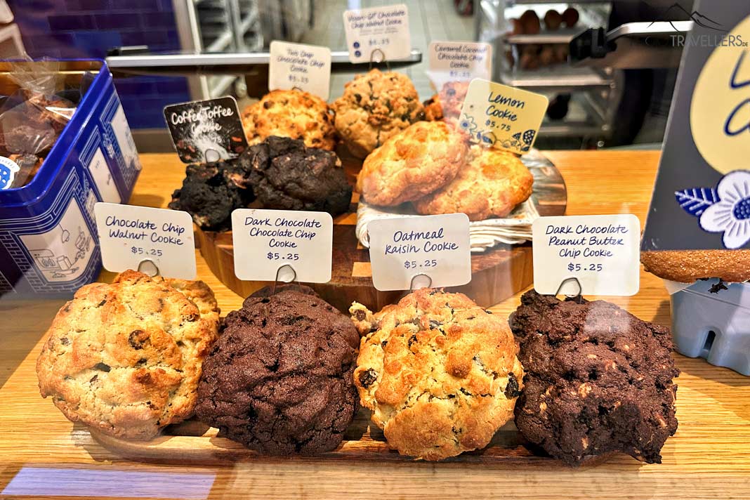 Cookies in der Levain Bakery in New York