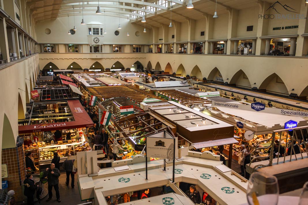 Die Stuttgarter Markthalle versprüht Nostalgie pur
