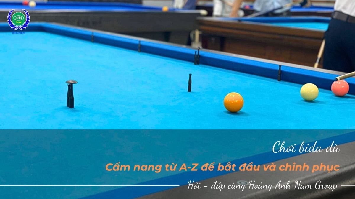 Chơi bida dù: Cẩm nang từ A-Z để bắt đầu và chinh phục